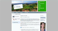 Desktop Screenshot of language-travel-guide.com